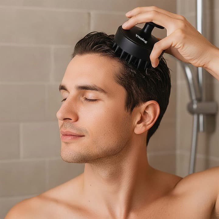 Masażer do mycia głowy